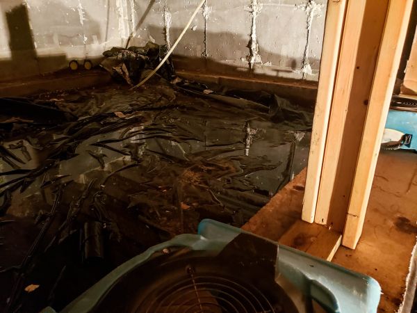 Cost of Crawlspace Water Cleanup in Montgomery